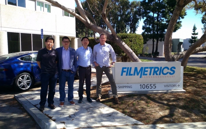 優(yōu)尼康負(fù)責(zé)人應(yīng)邀赴美國(guó)加州會(huì)晤Filmetrics 公司負(fù)責(zé)人