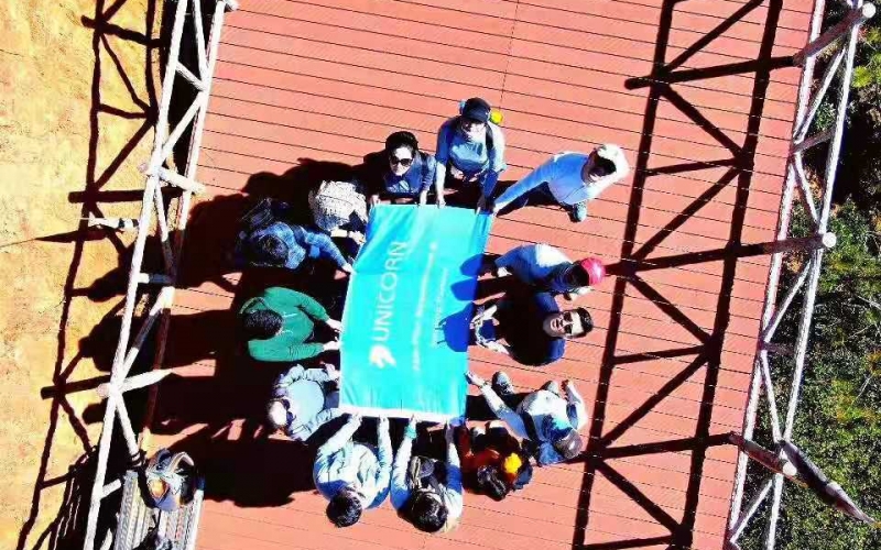 2019 Unicorn Team Building Our team, Unicon, come on!